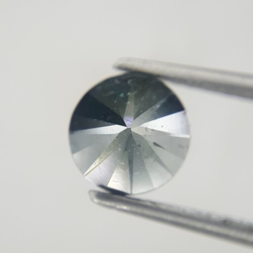 round cut diamond 1+carat blue color brilliantcut natural diamond for gift 6x4mm - Picture 6 of 12