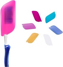 Silicone Toothbrush Case Covers Pack Of 6, Great For Home And Outdoor