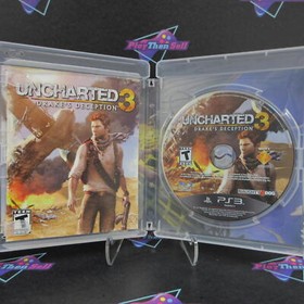 Uncharted 3 Drake's Deception PS3 PlayStation 3 Complete  - 1 Year Warranty EX..