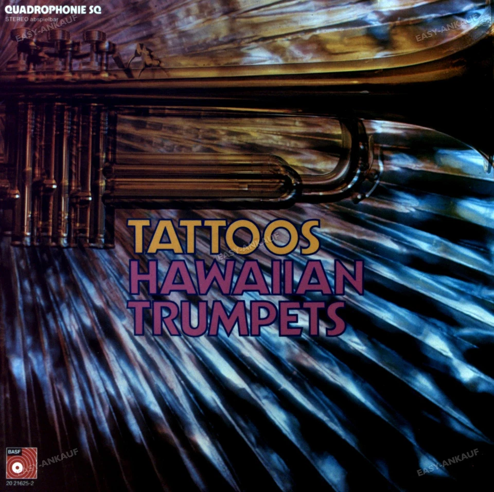 Tattoos - Hawaiian Trumpets Germany LP 1973 (VG+/VG+) Quadraphonic '