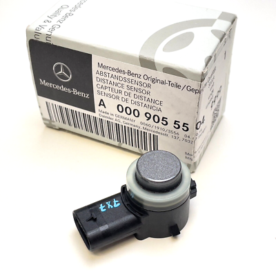 Genuine Mercedes PDC Parking Sensor – White – Fits GLA W156 X156, H247, C-Class W205 S205 C205 – OEM A0009055504