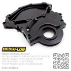 AEROFLOW BILLET TIMING COVER V8 304 & 355 [HOLDEN VN-VP-VR-VS-VT COMMODORE] BLK