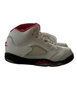 Nike Air Jordan 5 V Fire Red Retro 2019 Size 1Y 440889-102 | eBay