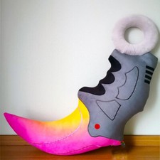 CSGO Cuchillo Karambit Muñeca de Peluche Relleno Suave Colgante Juguete Siesta Cojín Almohada Regalos