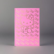   Hello Kitty Hardcover Journal- 87 Sheets Pink BNWT  
