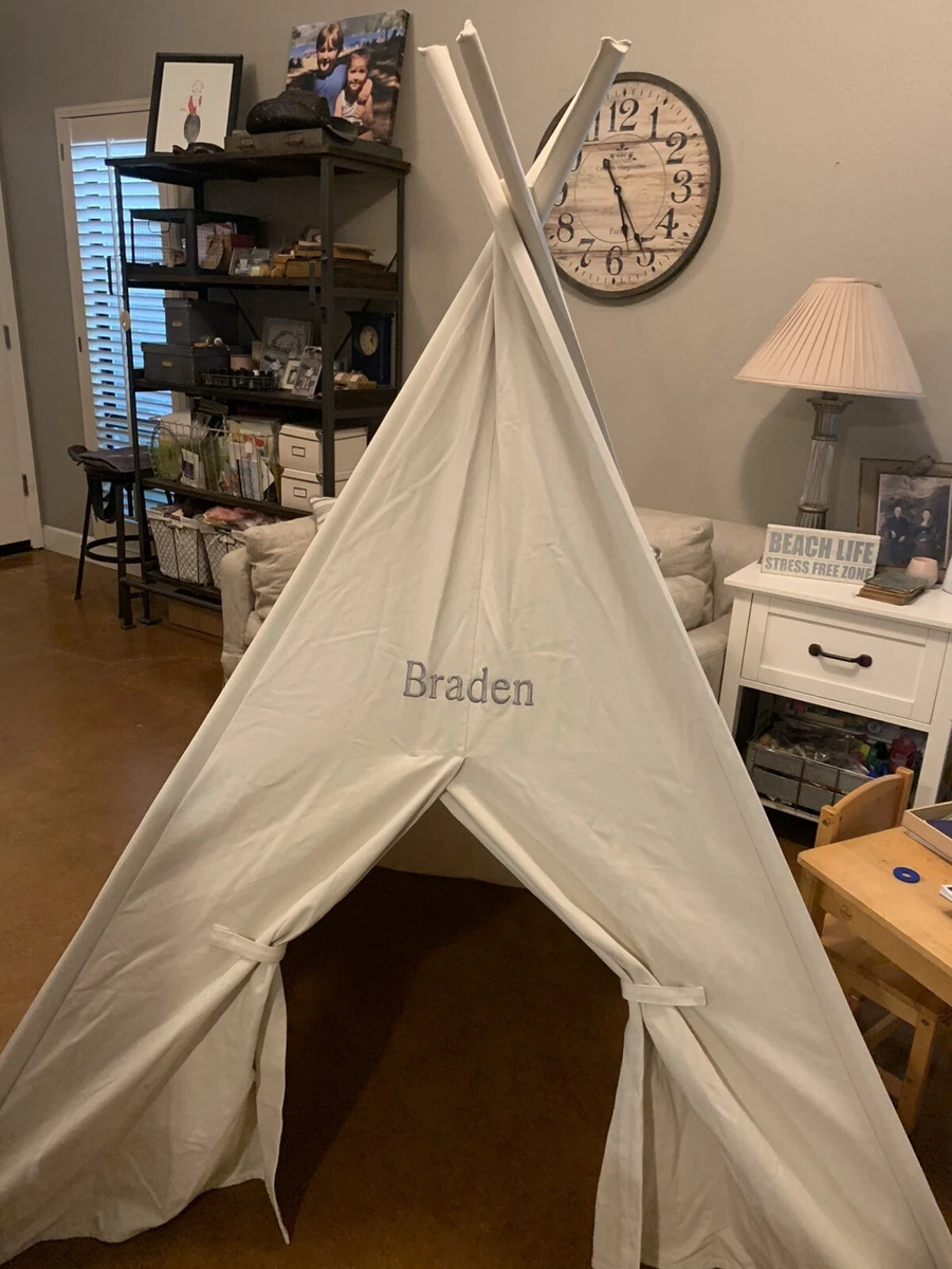 Restoration Hardware Children s Canvas Play Tent Teepee. Super Cute