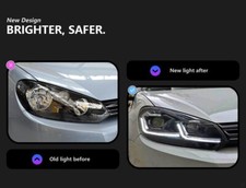 FARI ANTERIO LED XENON  VOLKSWAGEN GOLF 6 CANBUS FRECCIA DINAMICA GTI GTD MK6 