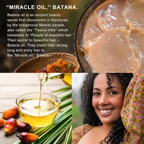 Raw Batana Oil for Hair Growth: 100% Pure - Dr. Sebi Batana Oil from Honduras - Picture 3 of 8