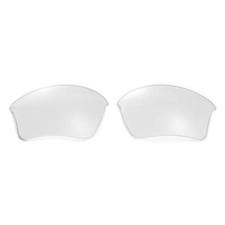 Walleva Clear Non-Polarized Replacement Lenses For Oakley Half Jacket 2.0 XL