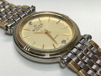 Wyler Diamond Rare Vintage Ladies Watch Gold Bracelet Dial New Old Stock IOB Wyler Diamond Rare Vintage Ladies Watch Gold Bracelet Dial  main image 4