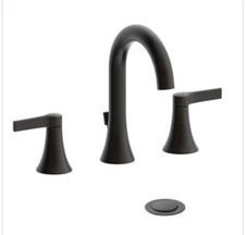 Ultra Faucets UF56605 Metal Oil Rubbed Bronze 2-Handle Bath Faucet 13-1/8 in.