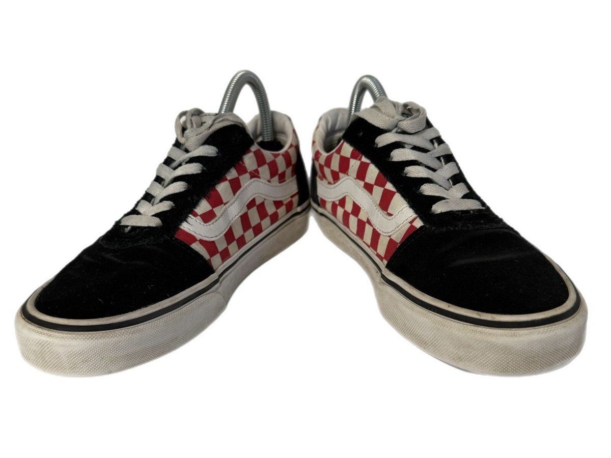Sneakers Checkerboard Red And Black Vans Vans Old Skool