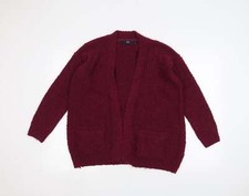 ISLE Womens Purple Jacket Coatigan Size S