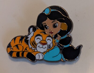 Loungefly Disney Princess Pals Pin Chibi Blind Box Aladdin jasmine rajah  tiger