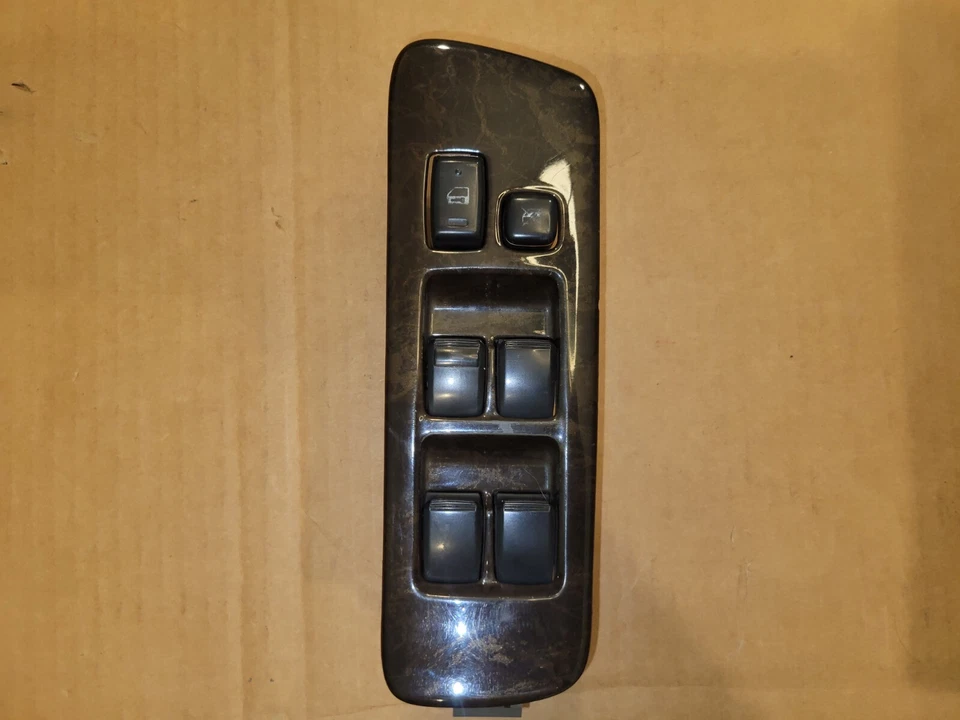 2001-2007 TOYOTA HIGHLANDER MASTER INTERRUPTOR DE JANELA DE ENERGIA GRÃO DE MADEIRA 84040-48121 - Imagem 2 de 4