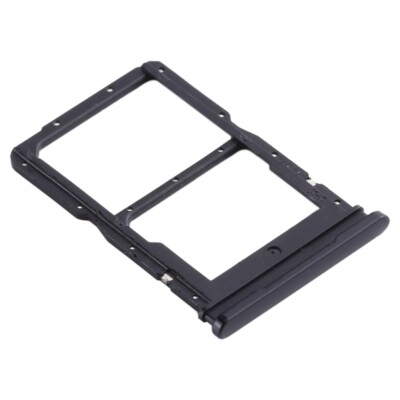 Tiroir Support Carte SIM Double + MicroSD Pour Huawei Honor 9 Lite - Noir + Outil - Neuf