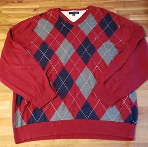 diamond plaid sweater