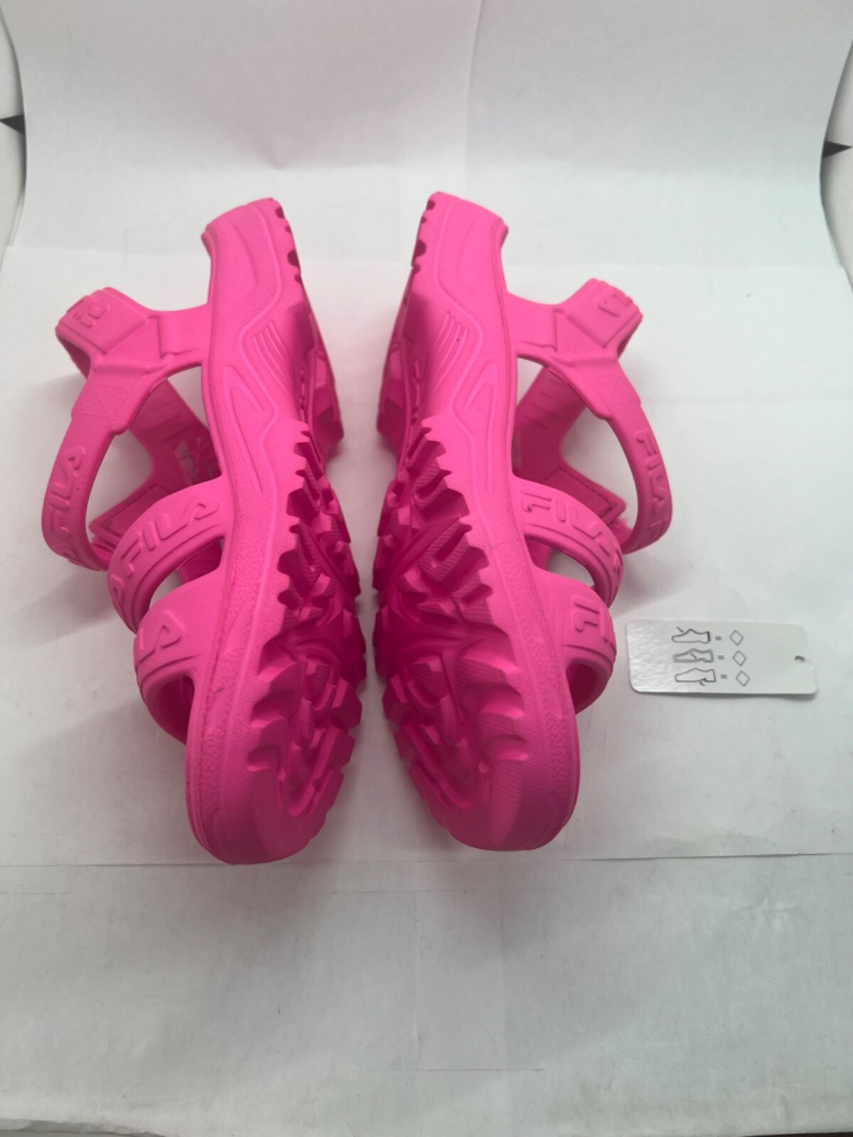 Sandali da donna Fila Sporty Alteration rosa cinturino in gomma taglia US 7