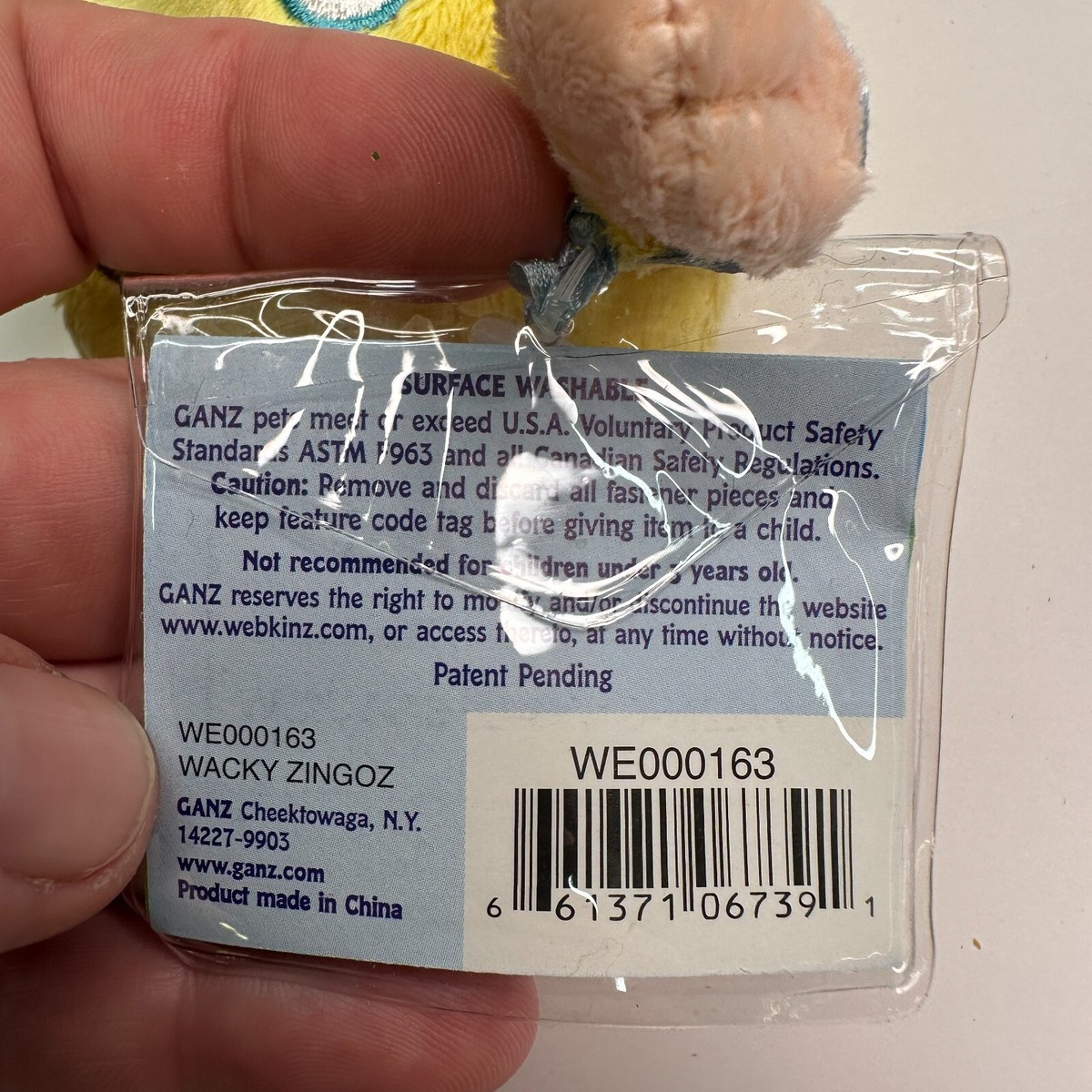 NWT Ganz Webkinz Wacky Zingoz Beanbag 6” with Sounds & Code NWT Ganz Webkinz Wacky Zingoz Beanbag 6” with Sounds & Code