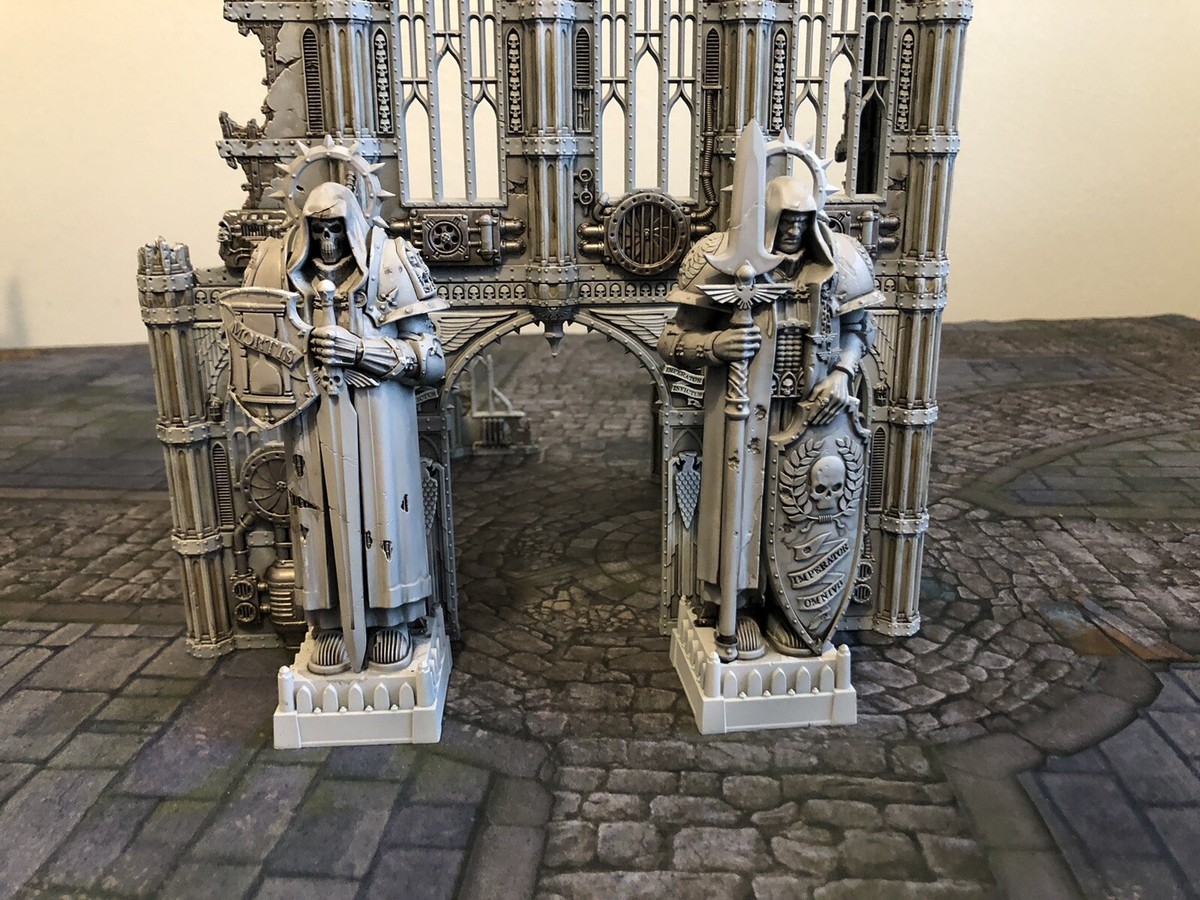 Sector Imperialis – Basilicanum (銅像除外) Large Fallen Statue-Sector Imperialis Terrain-Basilicanum