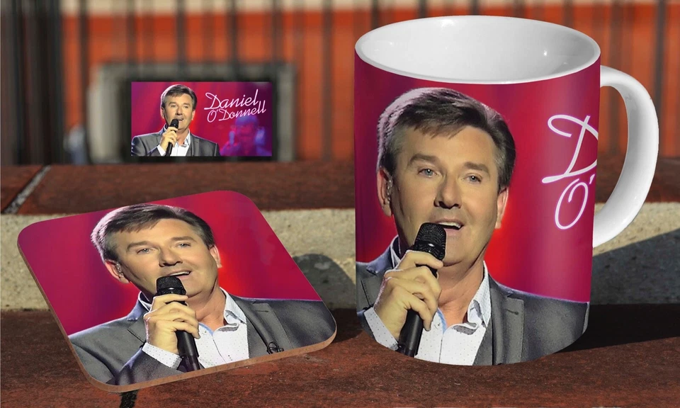 Daniel O'Donnell - Ceramic Coffee / Tea Mug + Matching Coaster