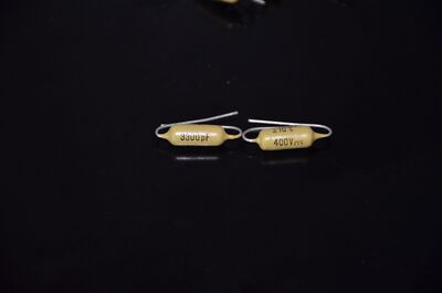 2 NOS Vintage Mullard .47uf 400V Mustard Capacitors – Tested & Working For Marshall Amp Repairs