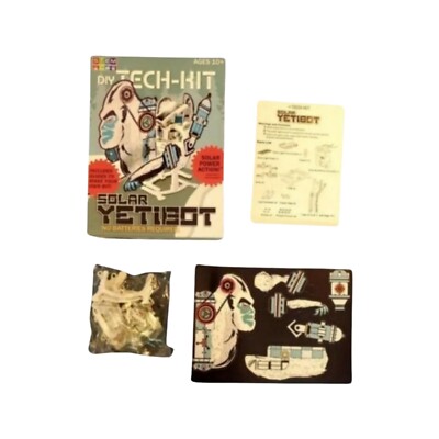 DIY Solar YetiBot STEM Tech Kit Build Your Own Robot Powered by Sunlight Science