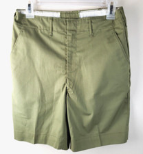VTG Boy Scouts of America Youth Olive Green Uniform Shorts Sz 28 BSA 1960s 70s