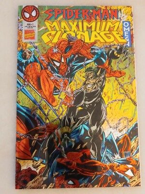 Spiderman Maximum Clonage OMEGA #1. Rare Collectors Item