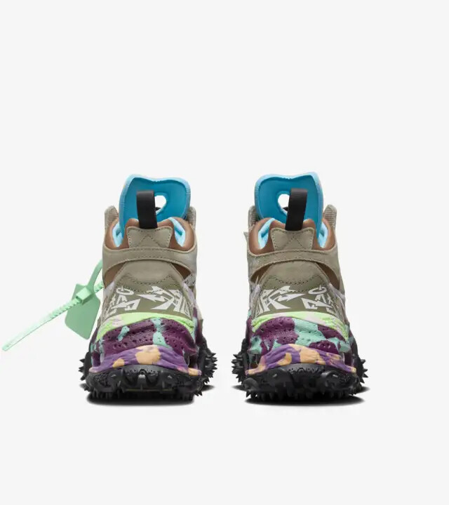 New Nike x Off-White Air Terra Forma Shoes - Matte Olive (DQ1615