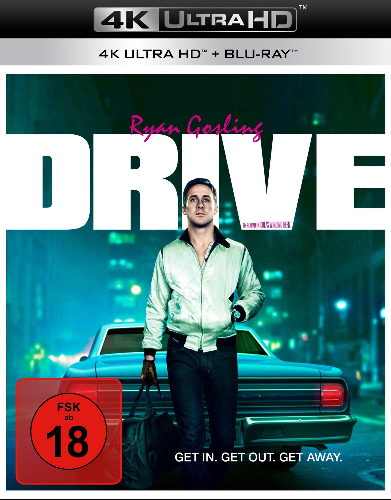 Drive (4K Ultra HD) (+ Blu-ray) (4K UHD Blu-ray) Gosling Ryan Mulligan Carey Ron