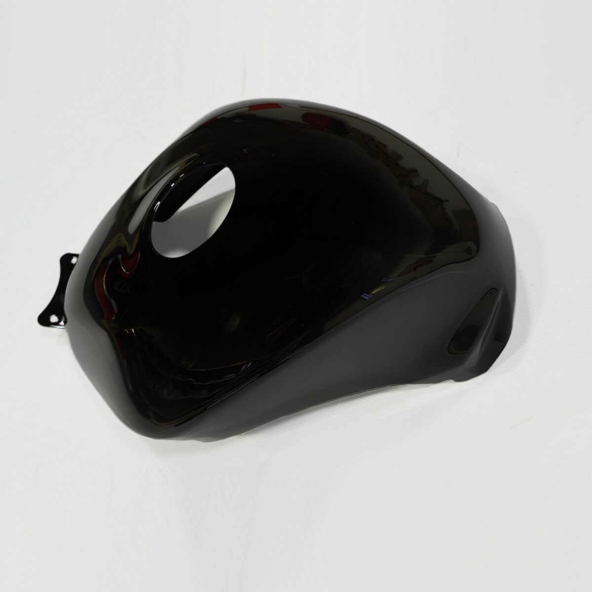 Glossy Black Gas Fuel Tank Cover Cowl Fairing For Kawasaki Ninja ZX6R 2007 2008