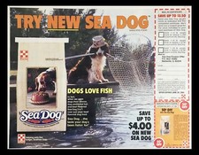 1984 Purina Sea Dog Brand Dog Food Circular C...