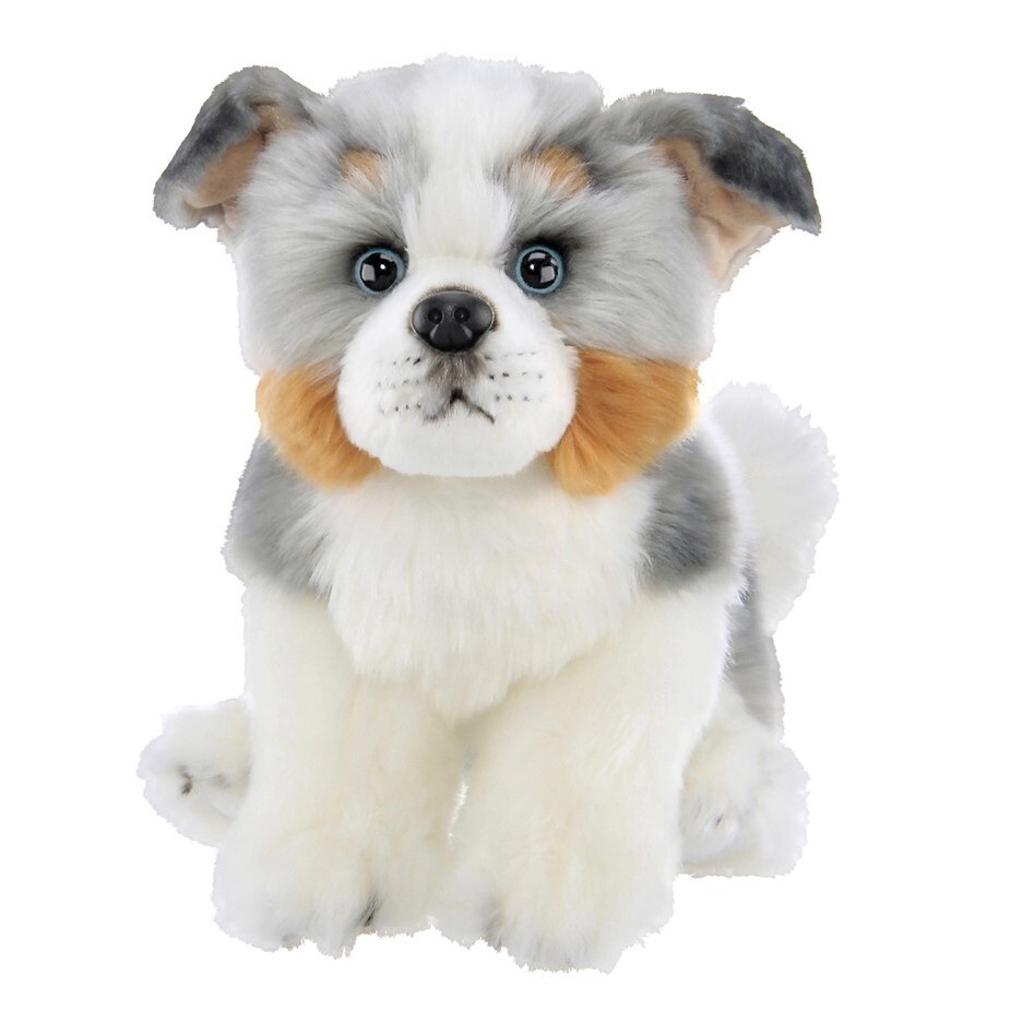 ✿ New BEARINGTON COLLECTION Plush Toy AUSTRALIAN SHEPHERD Aussie Stuffed Dog