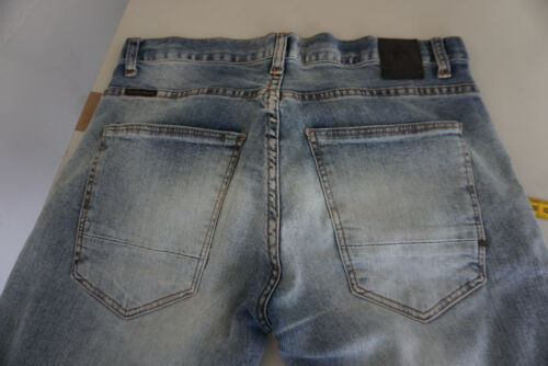 Zara Men's Jeans Mens Stretch Trousers 46 30/32 W30 L32 Stonewash Blue Top