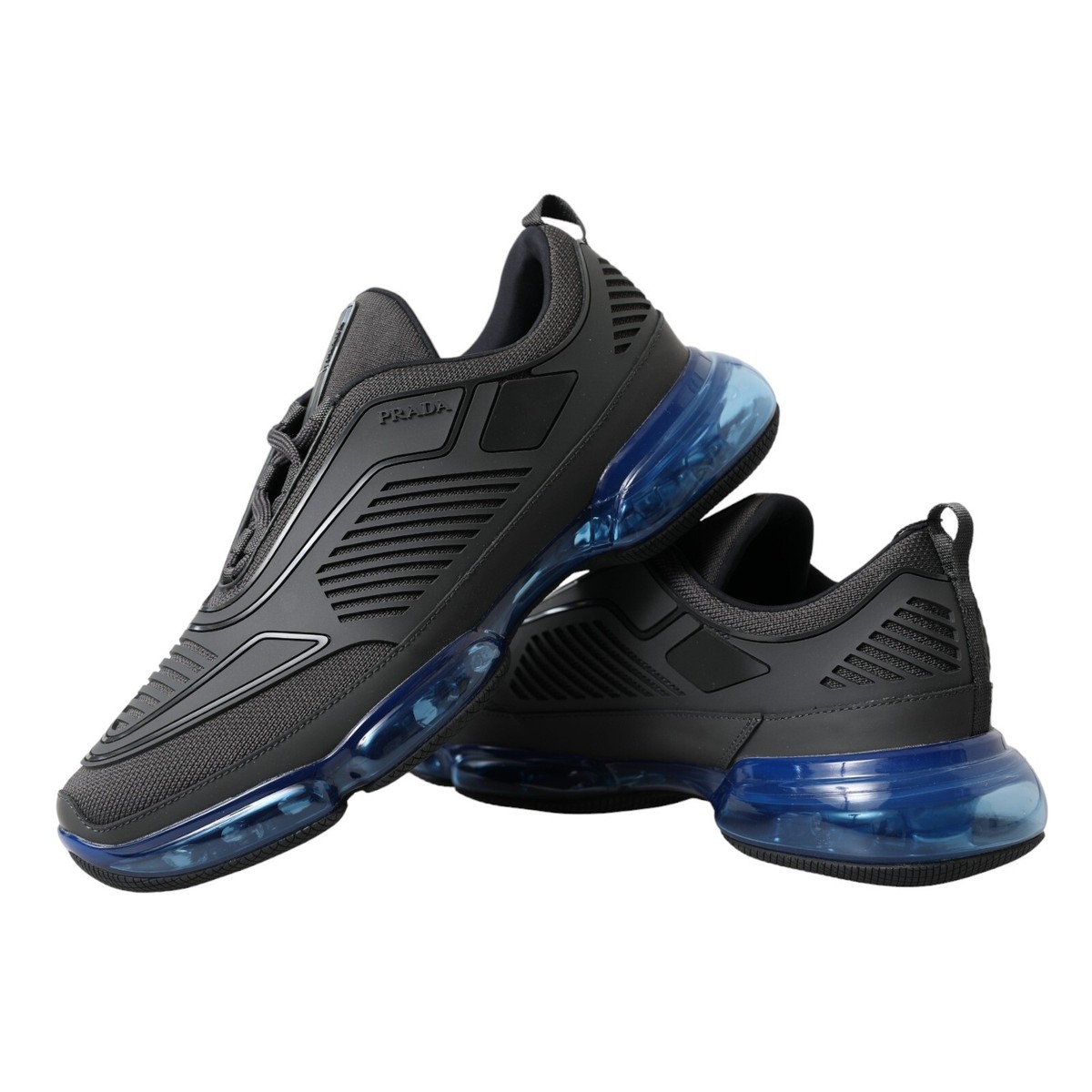 スニーカー PRADA Men Sneakers 2EE427FG000MN0 F0216 BLUE Prada Downtown leather sneakers for Men - Blue in UAE