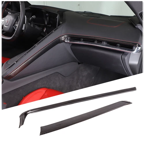 Cubierta interior de fibra de carbono ABS para consola central para Corvette C8 2020-2025 - Imagen 87 de 131