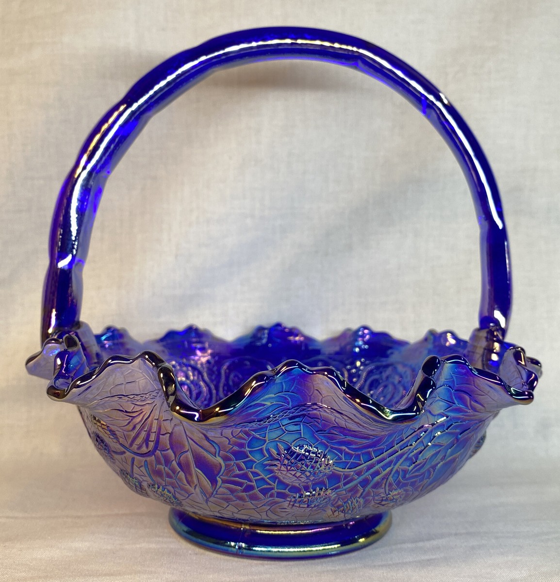 工芸品 BLUE ORIGINAL PERSIAN GLASS HAND MADE BLUE ORIGINAL PERSIAN GLASS HAND MADE 工芸品