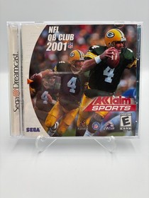 NFL Quarterback Club 2001 - Sega Dreamcast - CIB w/ Manual + Reg Card - Tested