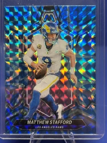 2024 Panini Mosaic - Matthew Stafford #127 Reactive Blue Mosaic Prizm (1A2)