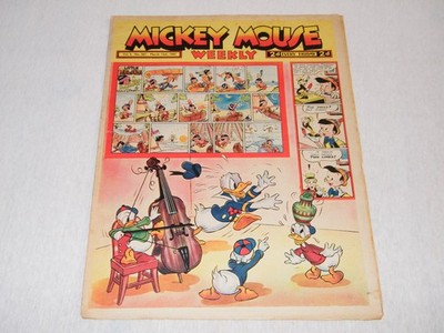 Mickey Mouse Weekly aus England orig. Comic-Beilage No. 58 vom 15.3.1941! (2001)