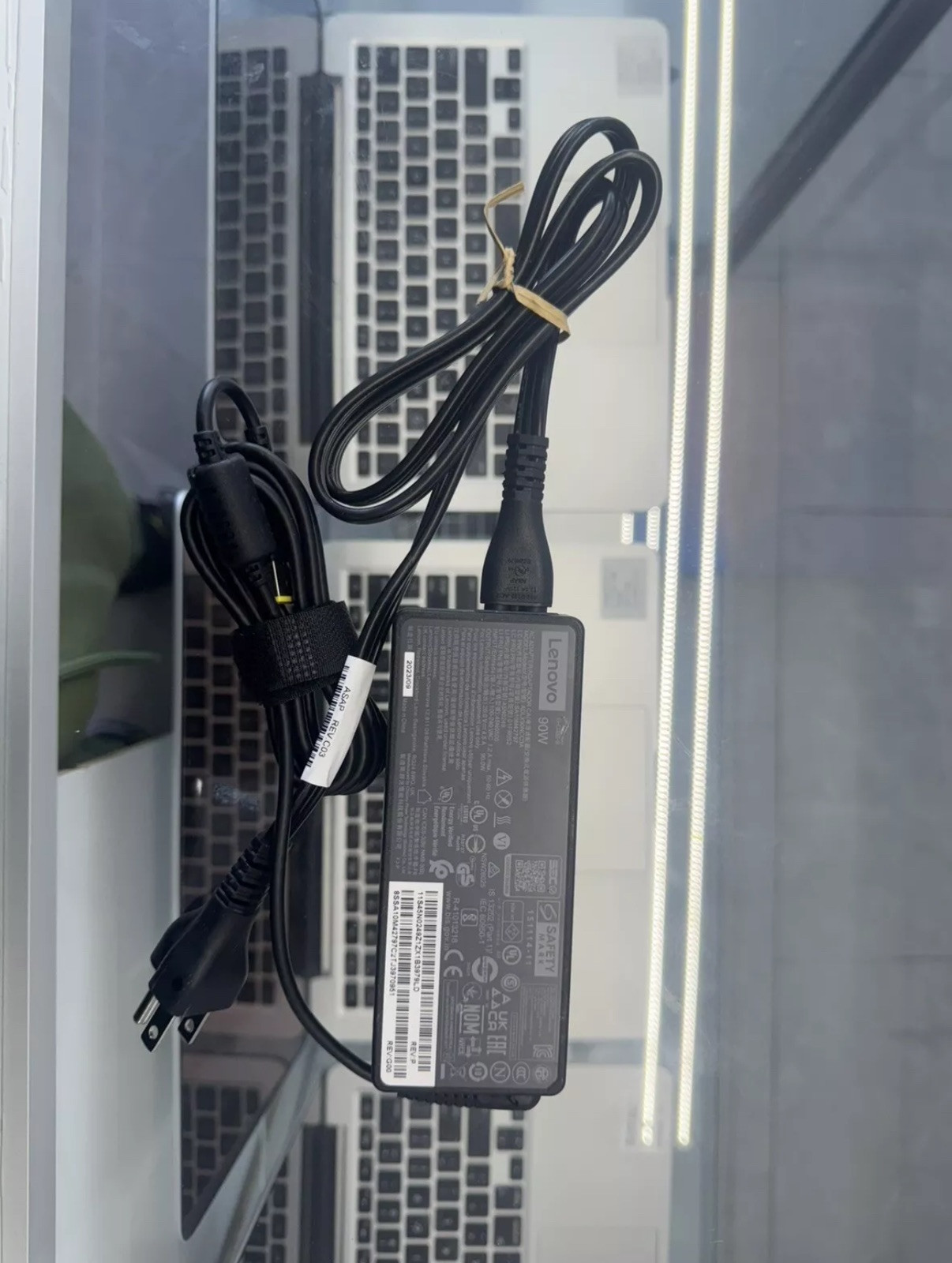 Genuine Lenovo 90W 20V 4.5A Laptop Charger AC Power Adapter Square Tip ThinkPad