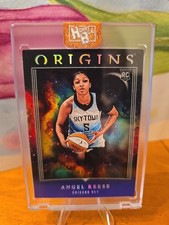 π₯2024 Panini Origins WNBA #36 Angel Reese Blue 62/75 Rookie Cardπ₯ Encased