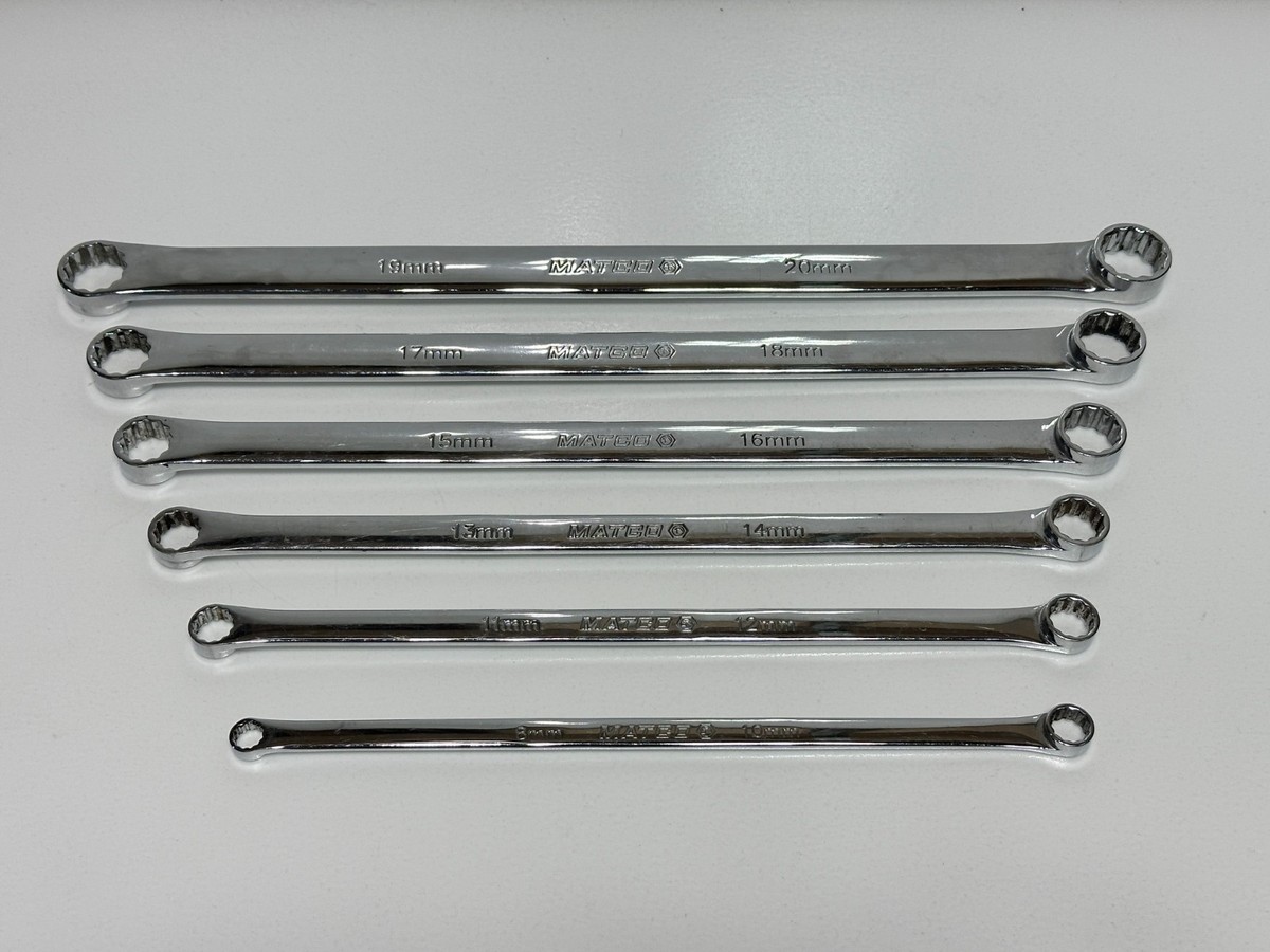 Matco Tools 6pc XL Zero Degree Offset Wrench Set SRBZXL62T Metric