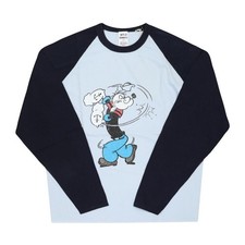 WILD DONKEY TL-ROCCO LIGHT BLUE/NAVY Unisex Long Sleeve T-Shirt 148639647