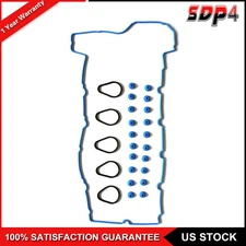 Engine Valve Cover Gasket Fits 07-12 GMC Hummer Isuzu Chevrolet 3.7L DOHC