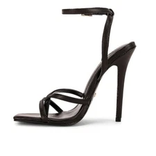 RAYE Sz 8.5 RAE Strappy Genuine Leather Strappy Dress Sandals