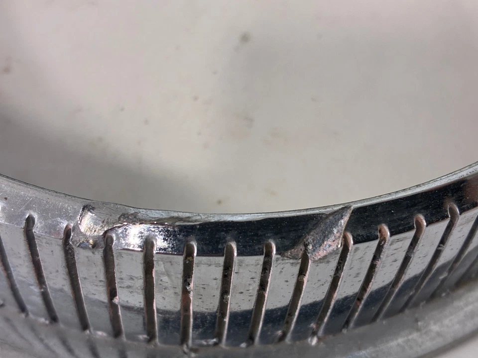 1961 63 anéis de acabamento de luz de cabeça Chrysler Imperial. - Imagem 4 de 4