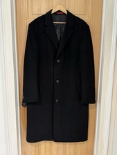 Vintage IZOD Single Breasted Overcoat Mens Si...