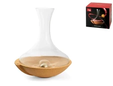 Vacuvin Glass Swirling Decanter With Base Accessory